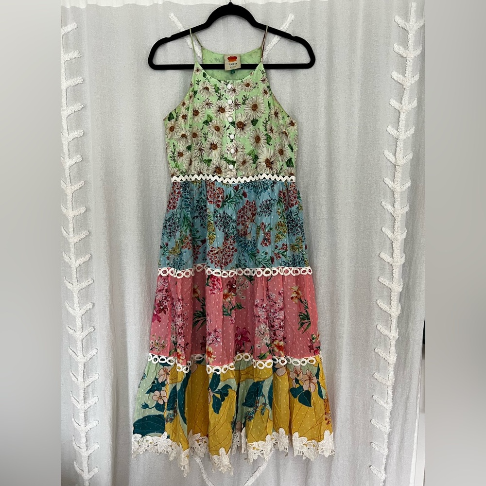 Farm Rio Midi Dress - Picture 2 of 8